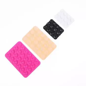 Крепежная присоска с клеевой основой из силиконовой резины, присоска, фиксированная присоска с клеевой основой из силикона для мобильного телефона