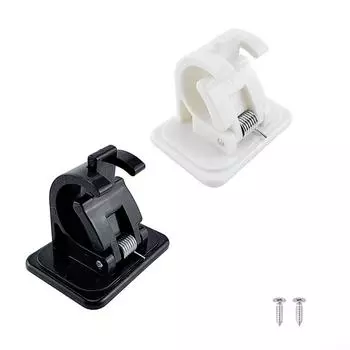 Крепежная пряжка Пряжка Рыболовные принадлежности Держатель удочки чёрный