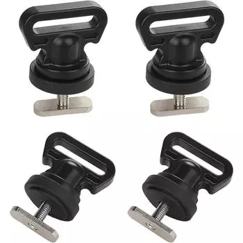 Крепежные элементы для крепления каяка на гусеничном ходу, вертикальные крепежные элементы для крепления охладителя, ящика и других принадлежностей каяка на гусеничном ходу, 4 шт. в упаковке