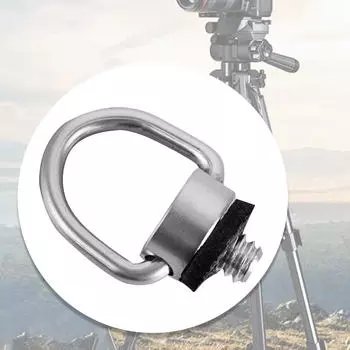 Крепежный винт камеры 1/4 дюйма, стабильное соединение премиум-класса, шарнирный держатель с D-образным кольцом для