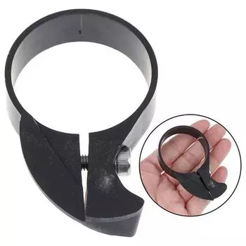 Крепежный винт Прочный падающий направляющий зажим для односкоростной велосипедной цепи Dow чёрный