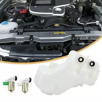 Крепкая установка бутылки омывателя лобового стекла идеальная высокопрочная АБС белый