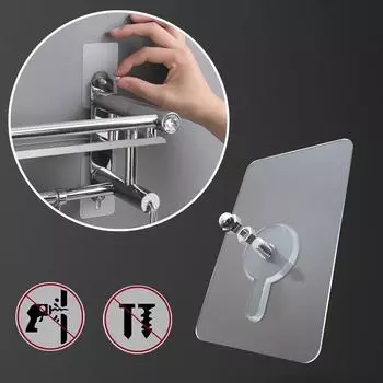 Крепкие клейкие гвозди настенный постер бесшовный настенный крючок прочные полочные колышки настенные крючки вешалки для кухни ванная комната шуруп крючок вешалка