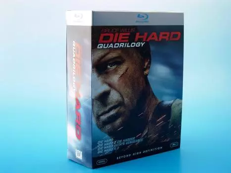 Крепкий орешек Квадрилогия Дисковая коробка Blu-ray [Blu-ray]