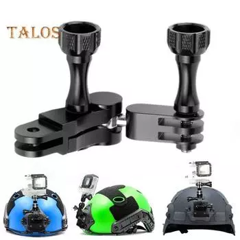 Крепление для экшн-камеры для GOPRO 10/MAX, вращение на 360 градусов, поворотный адаптер из алюминиевого сплава, аксессуары для спортивной камеры чёрный