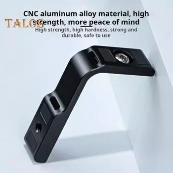 Крепление для экшн-камеры с магнитным адаптером, горизонтальное и вертикальное переключение, регулируемая поддержка фото, стабильный кронштейн для экшн-камеры для Insta360 X4 чёрный