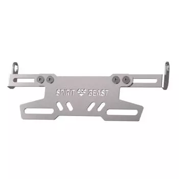 Крепление для электрического мотоцикла, кронштейн для номерного знака, держатель номерного знака, алюминиевая опора для электрического велосипеда