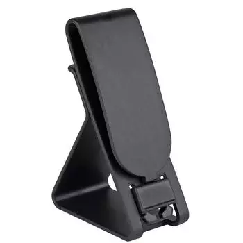 Крепление для гарнитуры с пряжкой, быстросъемный зажим для ремня (черный) #F