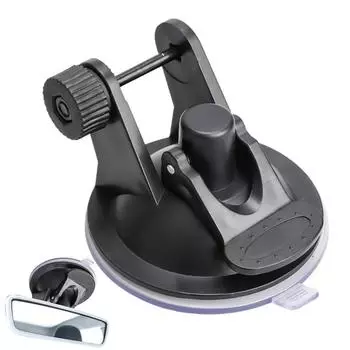 Крепление для камеры для автомобиля, универсальное крепление для видеорегистратора, регулируемый на 180 градусов держатель для видеорегистратора для приборной панели автомобиля, лобового стекла, вождения чёрный