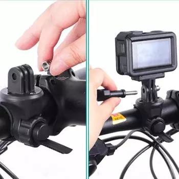 Крепление для камеры на руль велосипеда Универсальный держатель для камеры на велосипеде Нескользящее крепление для экшн-камеры Аксессуары для велосипеда
