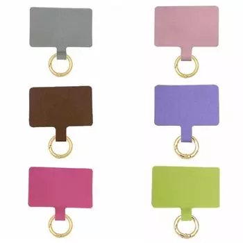 Крепление для мобильного телефона, металлическая задняя часть, защитный ремешок для телефона, прокладка для ремешка для телефона жёлтый