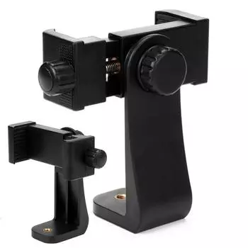 Крепление для мобильного телефона, вращающееся на 360 градусов, со всеми винтами 1/4, держатель для мобильного телефона, крепление для штатива, адаптер для штатива для Samsung iPhone CHINA