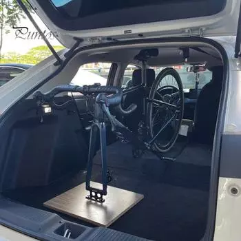 Крепление для передней вилки велосипеда, прочный алюминиевый сплав, быстросъемный сквозной осевой багажник для вилки, багажник на крышу автомобиля, дорожный горный велосипед, держатель для багажника чёрный