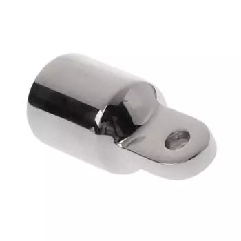 Крепление для яхты на тент бимини-топа для лодки, внешний конец проушины для трубы 0,98 , морская нержавеющая сталь, прочная лодочная фурнитура оранжевый