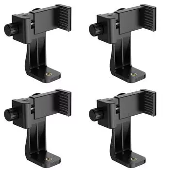 Крепление для штатива, зажим для телефона, вертикальный кронштейн, вращающийся на 360 градусов адаптер штатива