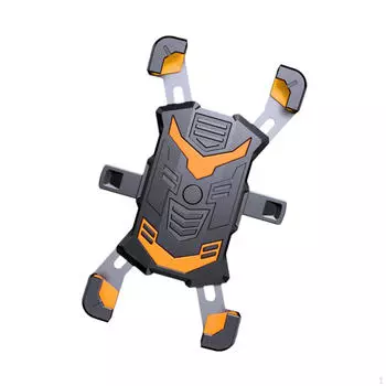 Крепление для телефона на мотоцикле, держатель для мобильного телефона, ударопрочный, устойчивый зажим для сотового телефона для велосипеда, скутера