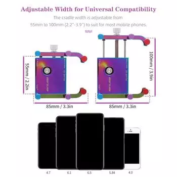 Крепление для телефона на велосипеде, мотоцикле, держатель для телефона из алюминиевого сплава с поворотом на 360 градусов
