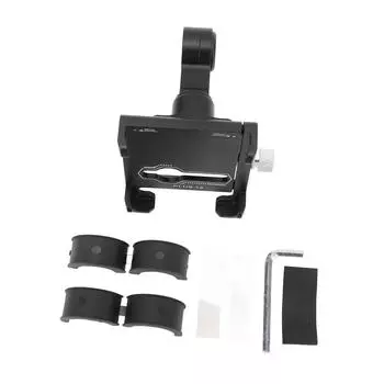 Крепление для телефона на велосипеде, регулируемый противоскользящий велосипедный руль из алюминиевого сплава, держатель для сотового телефона