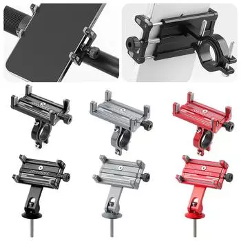 Крепление для телефона на велосипеде с быстросъемным креплением/отсоединением, держатель для телефона на велосипеде, крепление для телефона на мотоцикле для телефона с диагональю экрана от 22,83 до 34,64 дюйма Handlebar style чёрный