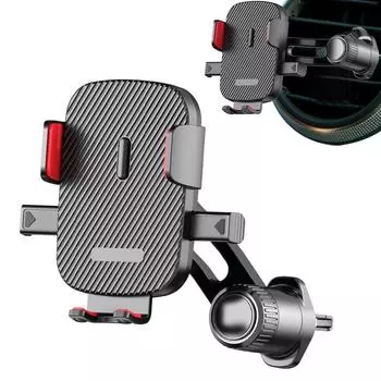 Крепление для телефона на вентиляционное отверстие для автомобиля, подставка-держатель для мобильного телефона, держатель для сотового телефона с изогнутым крючком для выхода воздуха на лобовое стекло и GERMANY