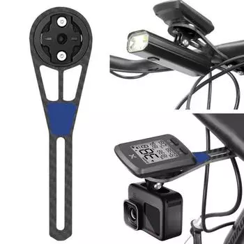 Крепление для велокомпьютера, легкое, прочное, из углеродного волокна, для горного шоссейного велосипеда 4