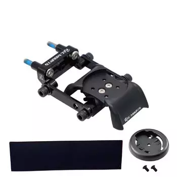 Крепление для велокомпьютера с болтовым зажимом. Умные часы Bryton или велокомпьютер Bryton Rider можно установить [КРЕПЛЕНИЕ ДЛЯ ЗАПИСИ] и (Для Райдера)