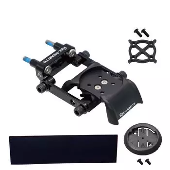 Крепление для велокомпьютера с болтовым зажимом, умные часы или компьютер Wahoo или Pioneer можно прикрепить [КРЕПЛЕНИЕ ДЛЯ ЗАПИСИ] & (для Wahoo/Pioneer) [WATCH2WAH-БОЛТ]