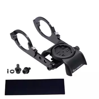 Крепление для велокомпьютера с узким зажимом, умные часы или компьютер Garmin можно прикрепить [КРЕПЛЕНИЕ ДЛЯ ЗАПИСИ] и двусторонний (для Garmin)