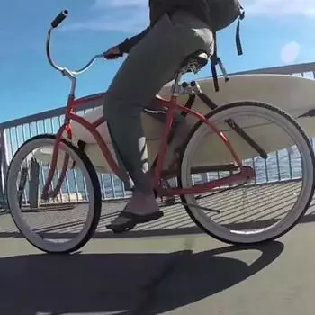 Крепление для велосипеда для серфинга, багажник для велосипедной доски для серфинга, держатель для доски для серфинга, держатель для вейкборда со стороны велосипеда для различных типов велосипедов чёрный