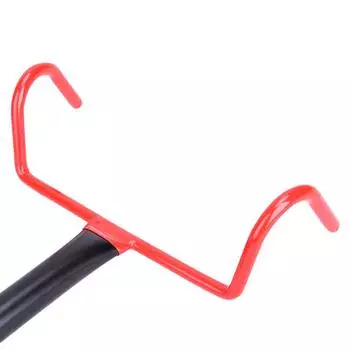 Крепление для велосипеда на стену Крючок для вешалки Внутреннее крепление для велосипеда Складная стойка Вешалка для велосипеда Экономящий пространство кронштейн Аксессуары для велосипеда красный