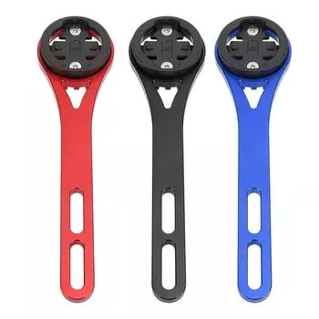 Крепление для велосипедного компьютера, алюминиевый сплав, удлиненный кронштейн для крепления велосипедного компьютера для Bryton Black