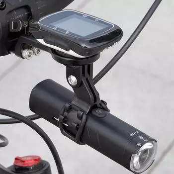 Крепление для велосипедного компьютера, легкий, прочный, из алюминиевого сплава, руль для горного шоссейного велосипеда, компьютер, спортивная камера, держатель для фонаря, аксессуары для велосипеда чёрный