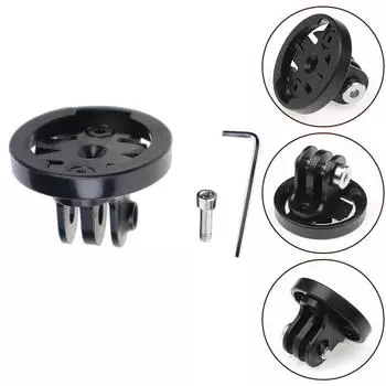 Крепление для велосипедной камеры из алюминиевого сплава для Gopro и Garmin, простая установка