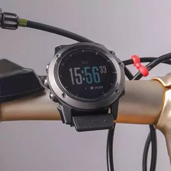 Крепление для велосипедных часов Garmin Fenix3 5x 5xplus 6x 7x быстросъемный держатель на руль велосипеда 20/22/26 мм стойка для спидометра велосипеда