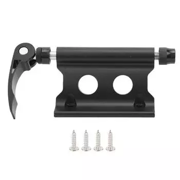 Крепление для вилки велосипеда, быстросъемный велосипедный блок, передняя вилка, фиксированный зажим, держатель для багажа, черный чёрный