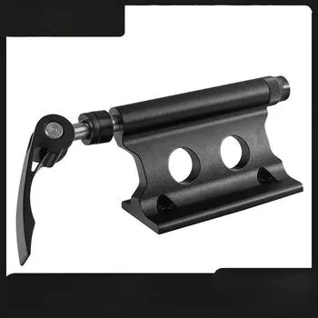 Крепление для вилки велосипедного блока Универсальное быстросъемное крепление для вилки велосипедного блока Багажник для велосипеда из алюминиевого сплава Крепление на крышу автомобиля белый