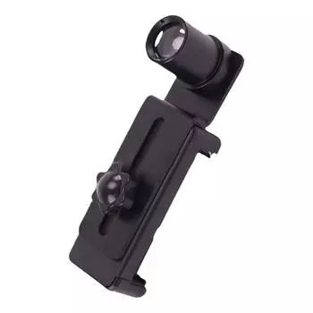 Крепление-клипса для телефона с окулярной линзой 12,5X для стереобиологического микроскопа Сохранение фото, видео, держатель-адаптер для крепления телефона