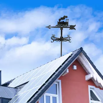 Крепление на крышу сцены для сада на заднем дворе Cattle Grass Figure_35x75cm