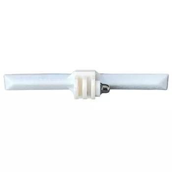 Крепление на подбородок MotoRadds FLEX Slim подходит для всех форм, совместимо с экшн-камерами GoPro (белый)