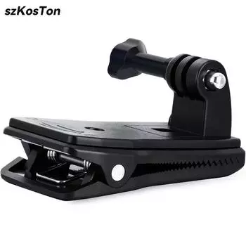 Крепление на рюкзак для Insta360 X4 X3 GO 3 для GoPro 13 12 11 10 9 Камера 360 поворотный плечевой ремень аксессуары для DJI Action 4 Universal