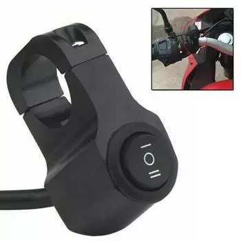Крепление на руль фары мотоцикла Переключатель ВКЛ-ВЫКЛ