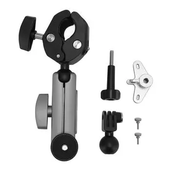 Крепление на руль велосипеда для камеры Pocket 3 для Insta360 X4 X3 X2 Ace Pro Go 3S из алюминиевого сплава 360 градусов