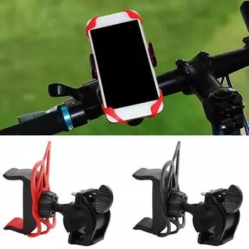 Крепление на руль велосипеда Крепление на велосипедный компьютер Pop Socket Держатель для телефона на велосипеде Канализация Movil Car Road B красный