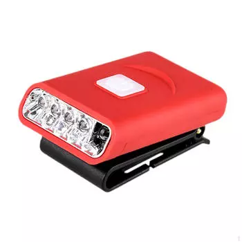 Крепление на шляпу, рыболовный налобный фонарь, легкий налобный фонарь с датчиком тела для использования на открытом воздухе