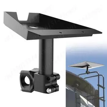 Крепление на столбе для кронштейна Starlink Gen 3, диапазон установки 0,8-1,17 дюйма, комплект для интернет-монтажа на столбе для автофургона/дома на колесах/яхты/кемпера чёрный