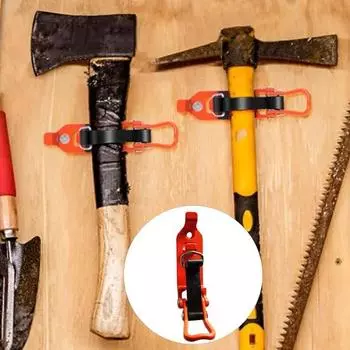 Крепление Резиновая лента Держатель Металлический кронштейн 2 шт. Лопата Прочный быстросъемный сплав из цинкового сплава