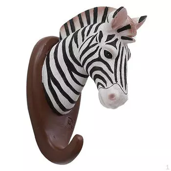 Крепление вешалка крючок 3D смола голова животного настенное пальто халат Elk