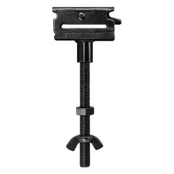 Крепление запасного колеса E Track Точки крепления болтов Держатель запасного колеса Сцепное устройство Держатель для шин Аксессуары для рельсовой системы Etrack чёрный