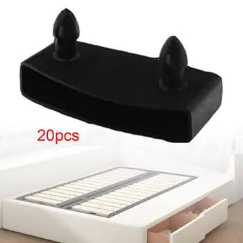 Крепления для боковых концов, 20 шт., крышка бокового кронштейна, основание кровати, универсальный крепежный держатель