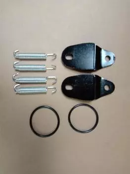 Крепления Подвески Глушитель Выхлопной системы Хомуты Пружины Комплект уплотнительных колец для Yamaha Banshee 350 YFZ350 87-06